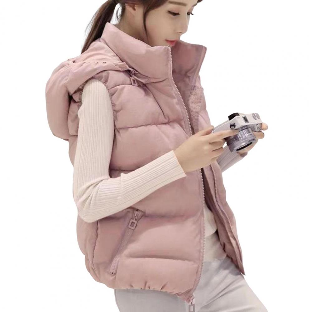 Down Vest Ultralight - Gilet da donna con cappuccio tascabile