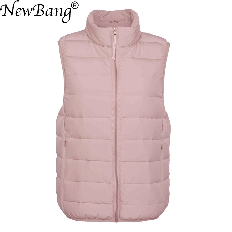 Down Vest Ultralight - NewBang Matt Tessuto Delle Donne Senza