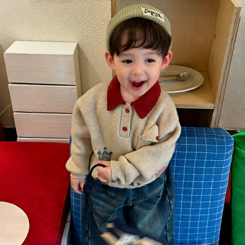 Maglione caldo e spesso per ra - Winter Clothing 1 Year Old recensione e prezzo