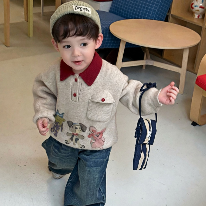 Maglione caldo e spesso per ra - Winter Clothing 1 Year Old recensione e prezzo