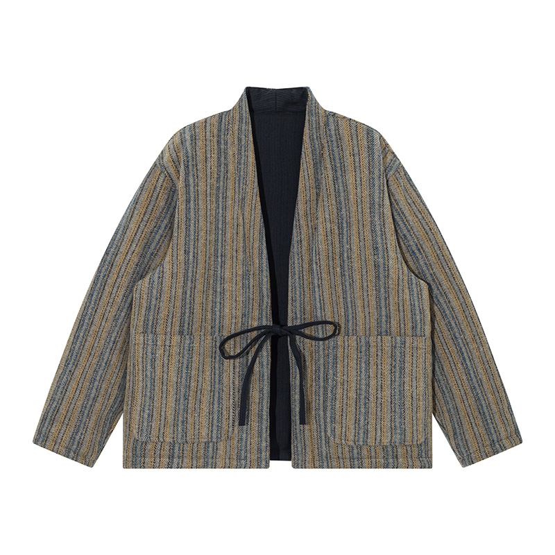 Giacca kimono a righe stile gi - Traditional Winter Japanese Clothing recensione e prezzo