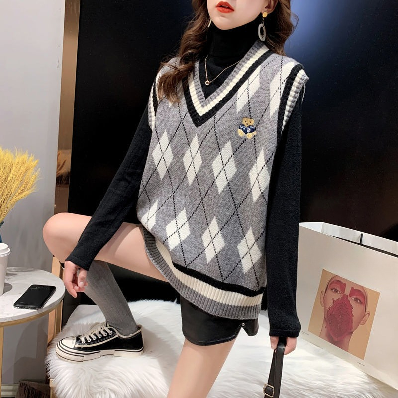 Gilet in maglia rossa per donn - Winter Clothing Offer recensione e prezzo
