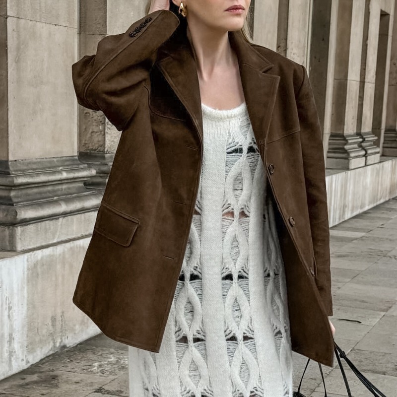 Giacca in pelle scamosciata da - Winter Clothing Amazon recensione e prezzo