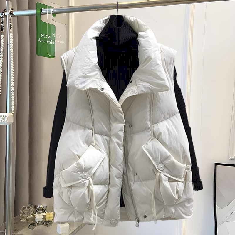 Gilet in Seta di Moda Coreana  - Down Vest Ultralight recensione e prezzo